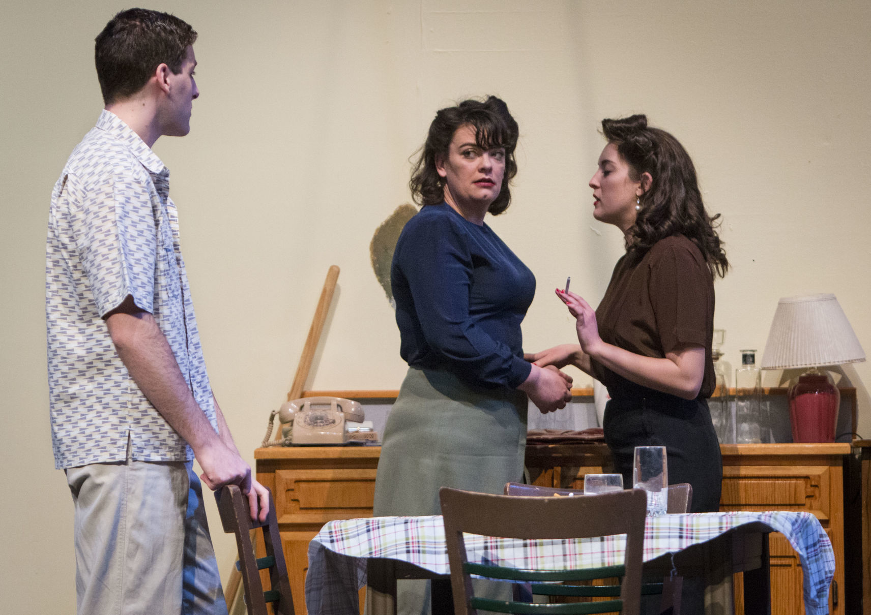 Riot Act Inc. rehearses for "A Streetcar Named Desire"